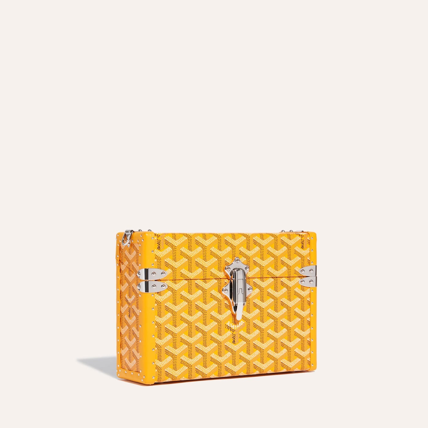 Goyard Cassette Trunk Bag Yellow - Image 1